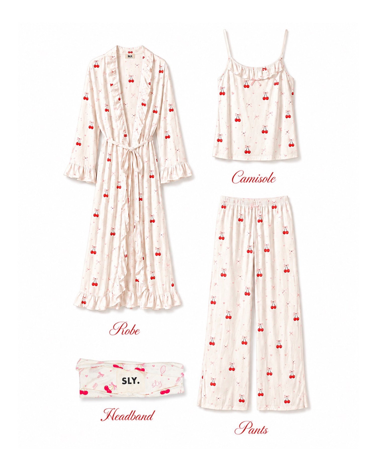 Cherry Pajama Set