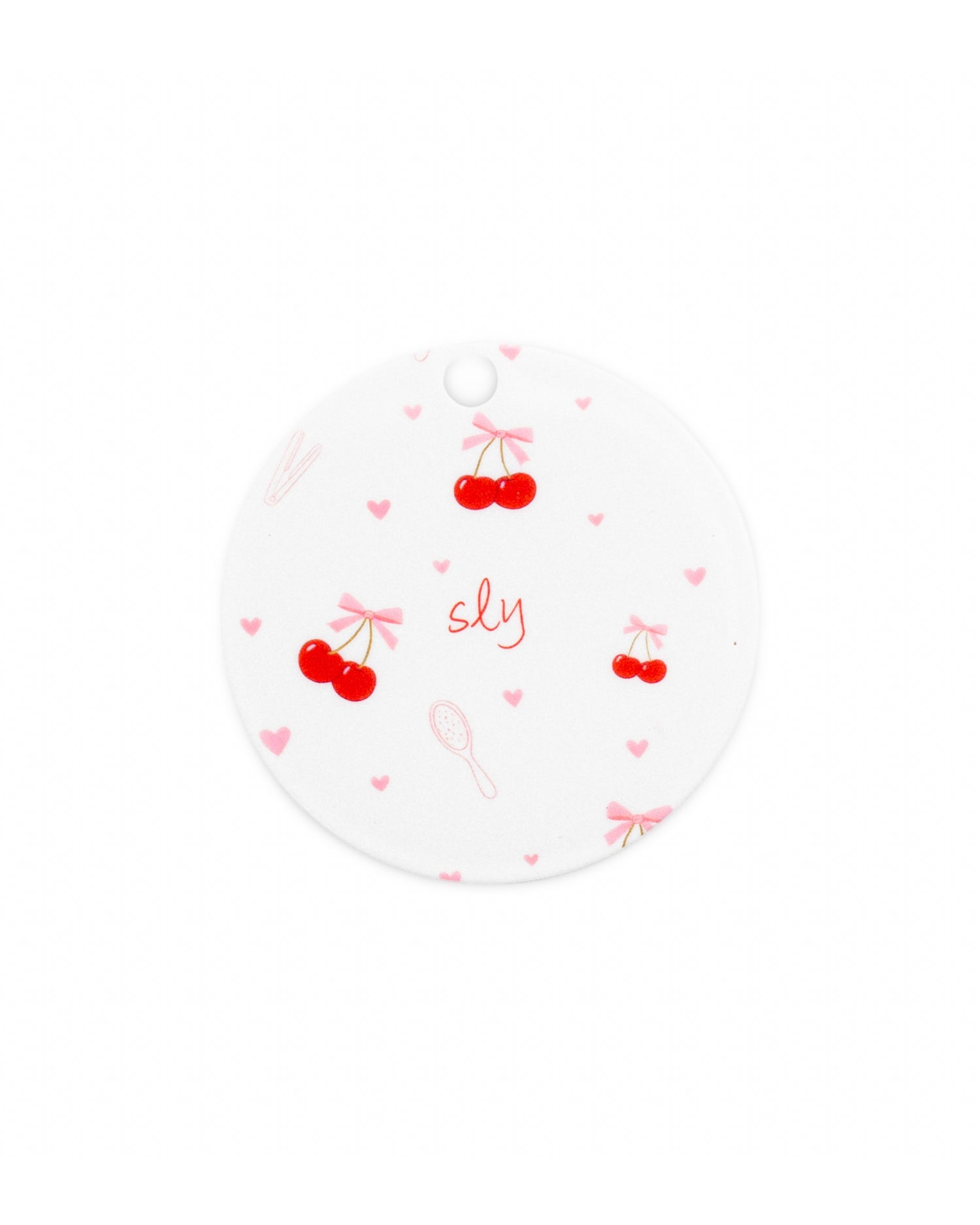 Cherry Compact Mirror