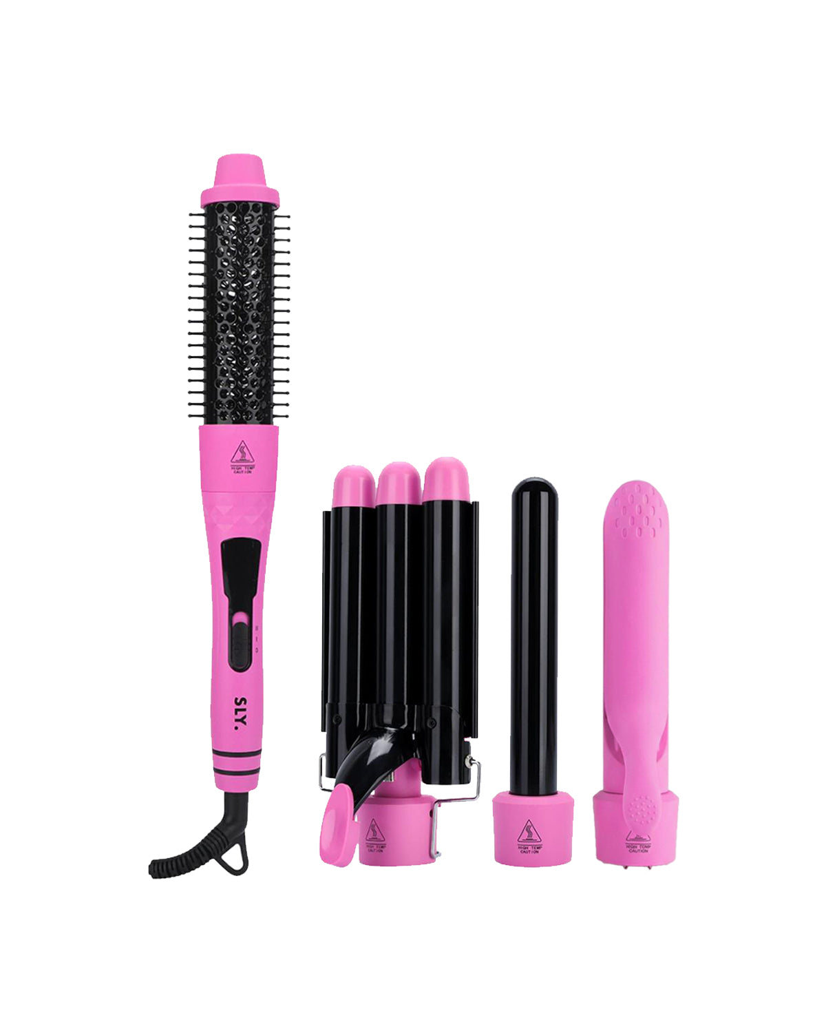 Pink Thermal Brush + Attachments