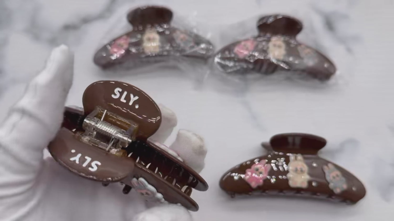 SLY Labubu Hair Clips